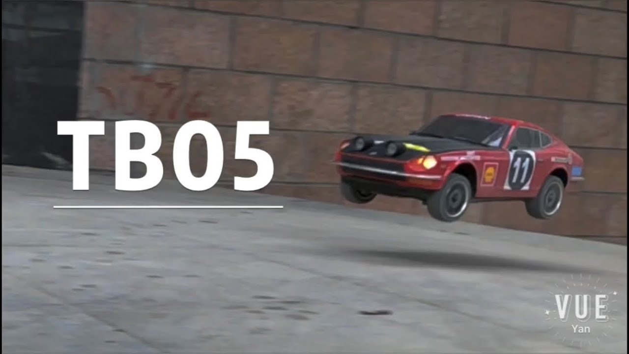 tamiya tb05 nissan 240z wrc rally