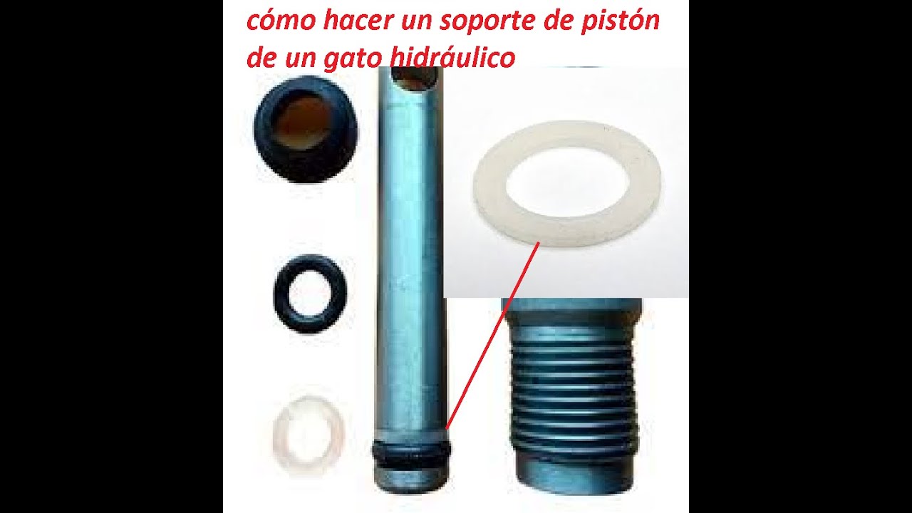 cómo hacer un soporte de pistón de un gato hidráulico