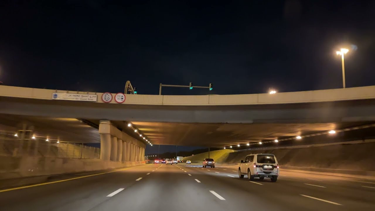 Sharjah Tawuun to Dubai Majan | 4K drive