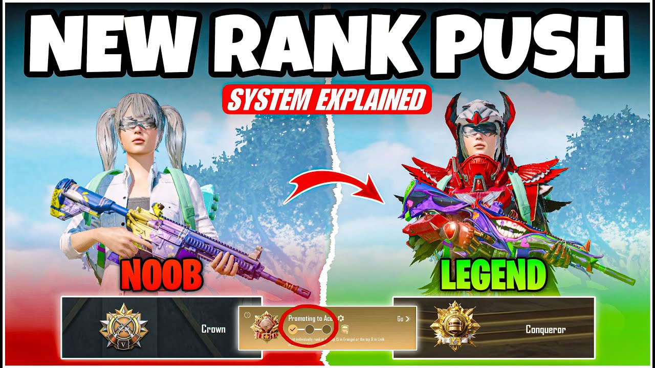 BGMI New Rank Push System Explained | Correct Way to Rank Push in BGMI | New Tips & Tricks.