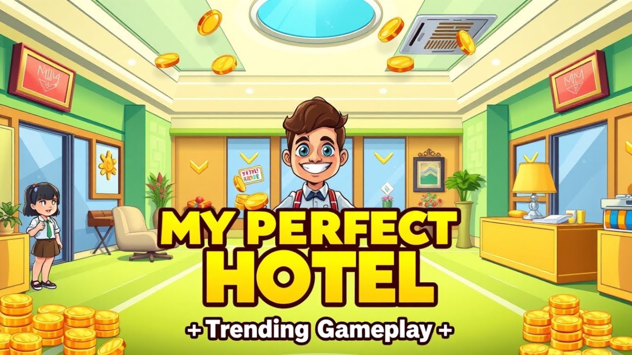 My Perfect Hotel Gameplay | Hotel Upgrade & Management Game 🎮 | DeltaZyro