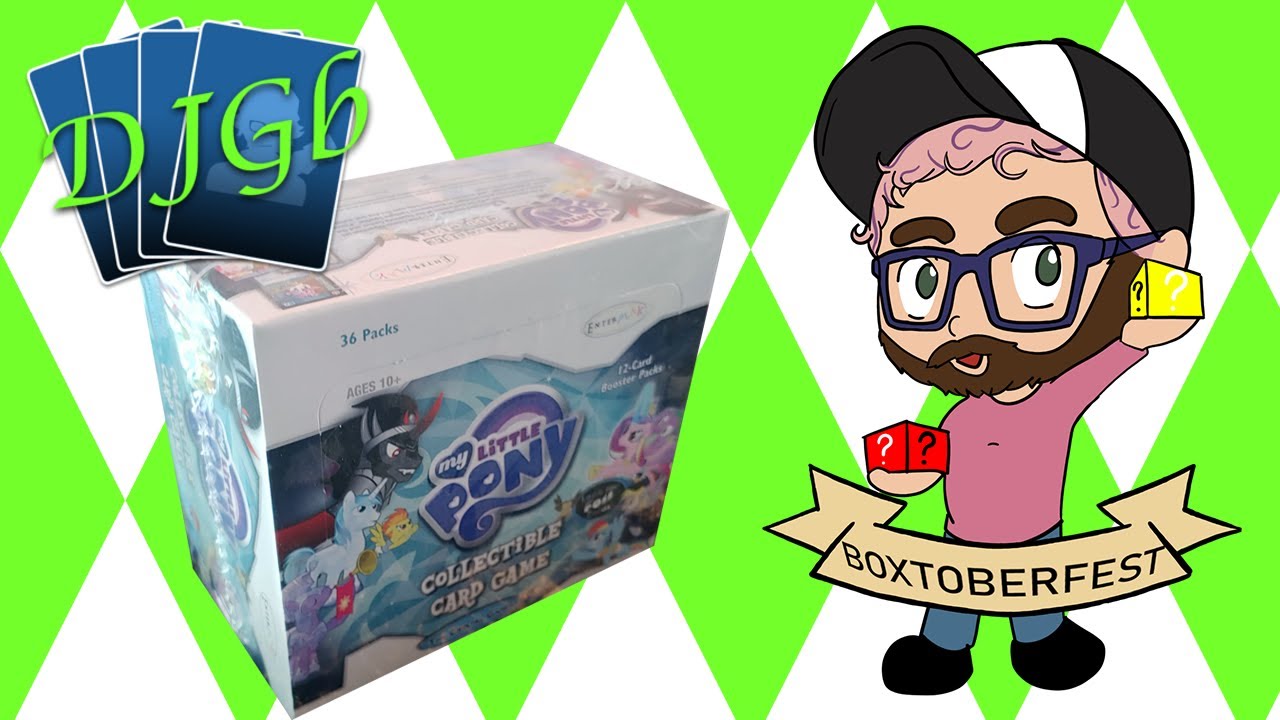 My Little Pony TCG THE CRYSTAL GAMES Booster Box Opening! - Boxtoberfest Day 4