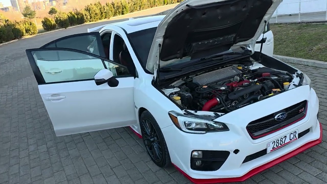 Subaru Impreza WRX STI/White