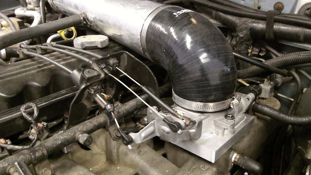 Installing a 68mm Throttle Body on a 4.0 Jeep Wrangler/Cherokee