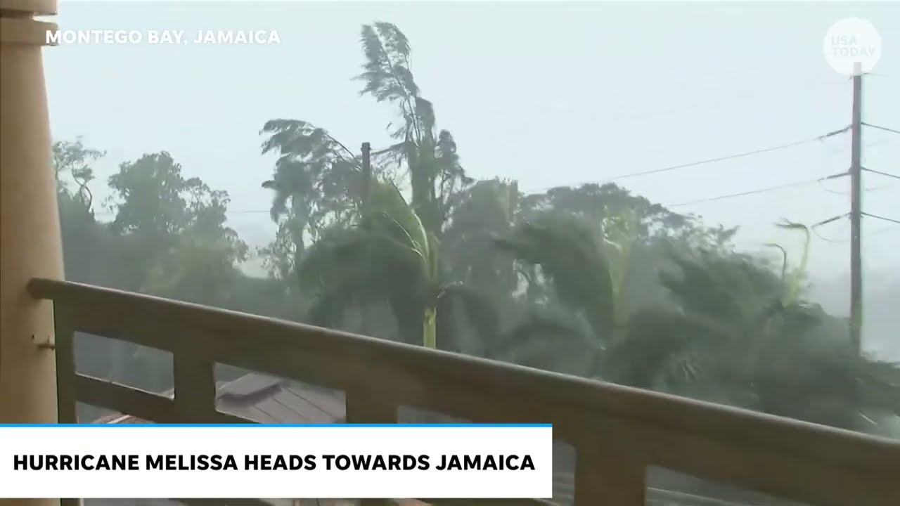 Hurricane Melissa makes landfall in Jamaica, high winds and heavy rain sweep island
