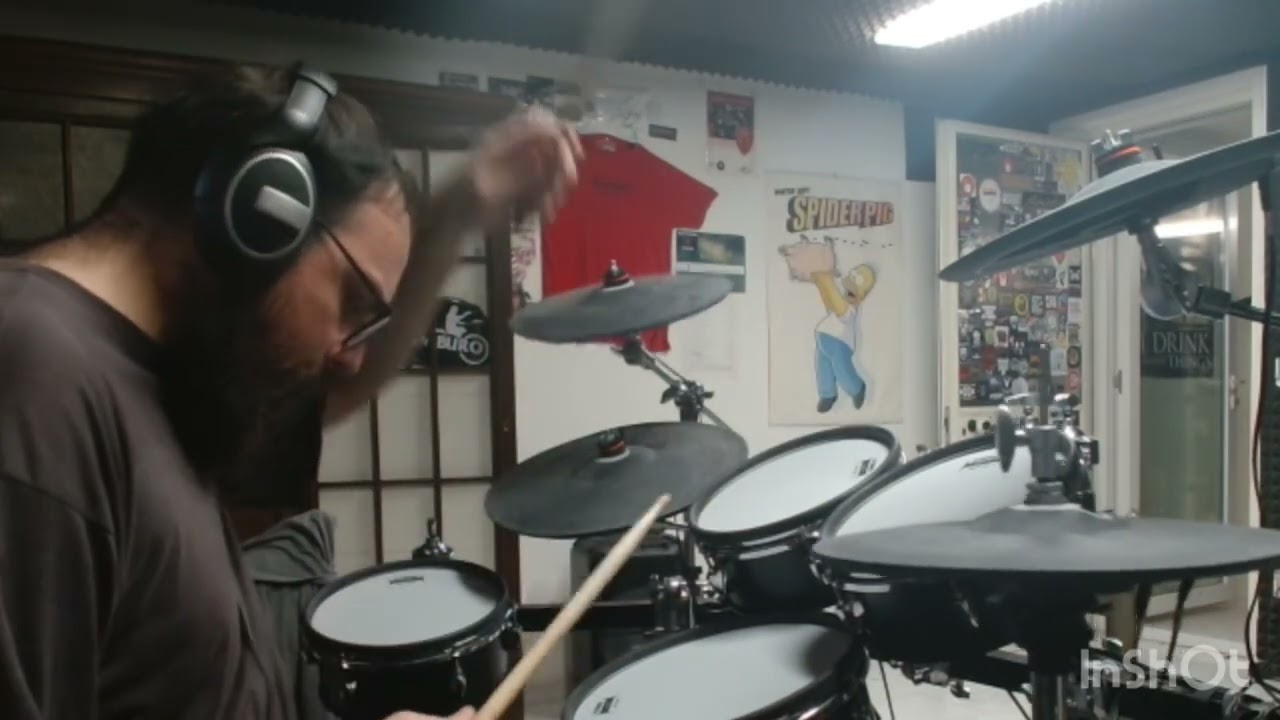 IKON - Fall Apart (Death in June) Drum Cover by Graziano 