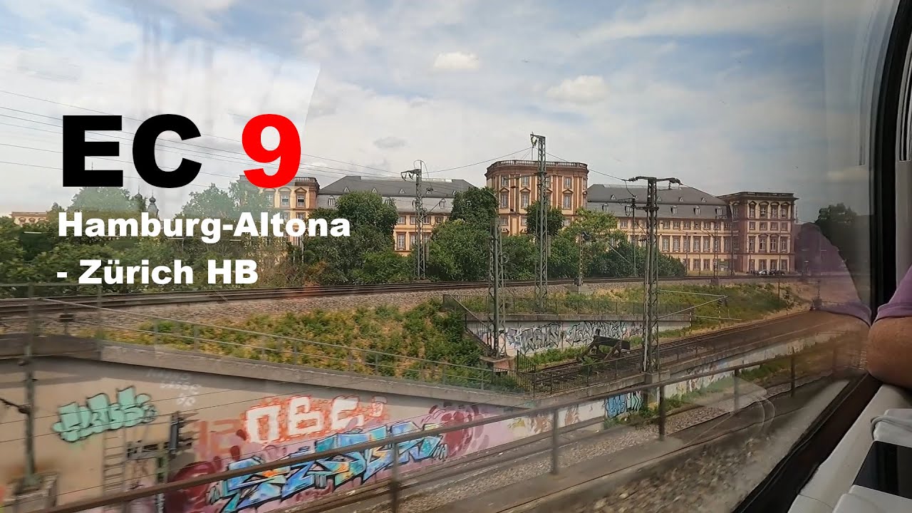 Im SBB-Panoramawagen von Hamburg nach Zürich | EC 9 Mitfahrt