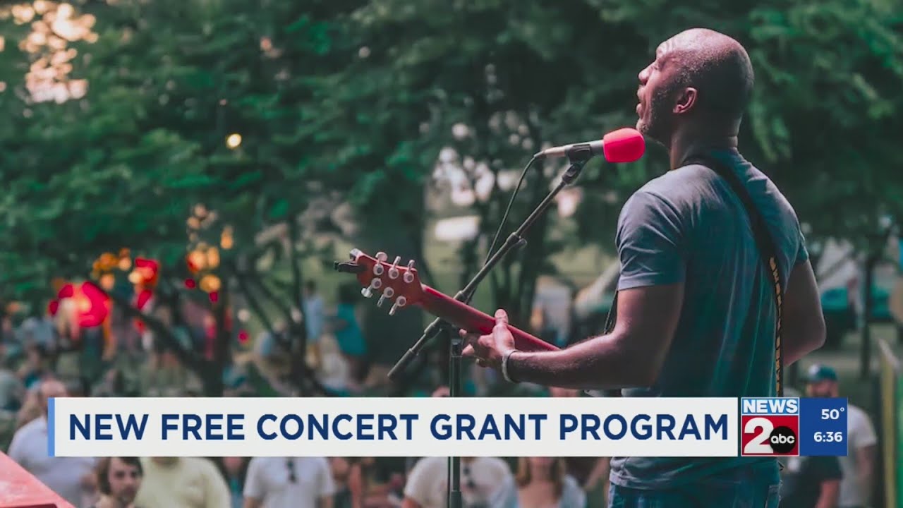 New free concert grant program