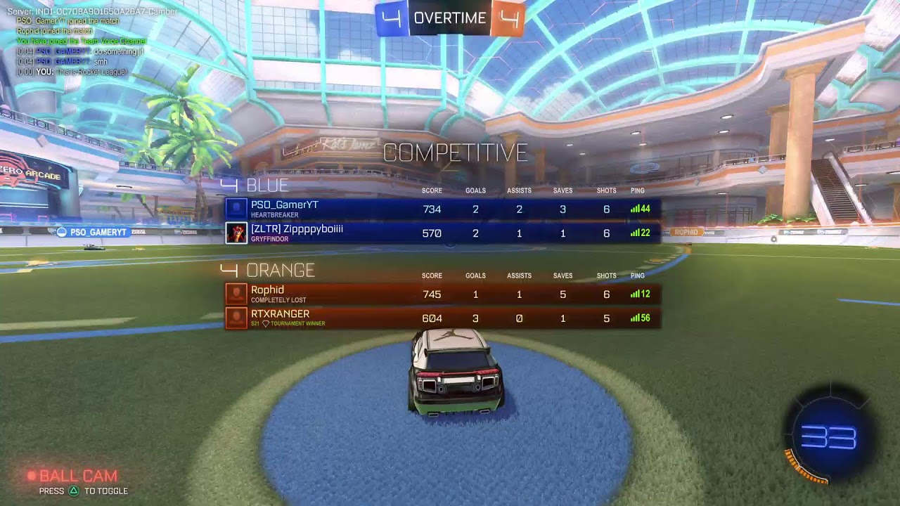 rocket league India live stream