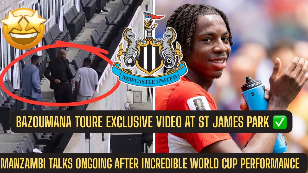 МНЕ ПРИСЛАЛИ ПЕРВОЕ В МИРЕ ЭКСКЛЮЗИВНОЕ ВИДЕО С ТУРЕ В NEWCASTLE UNITED + новости о Manzambi!