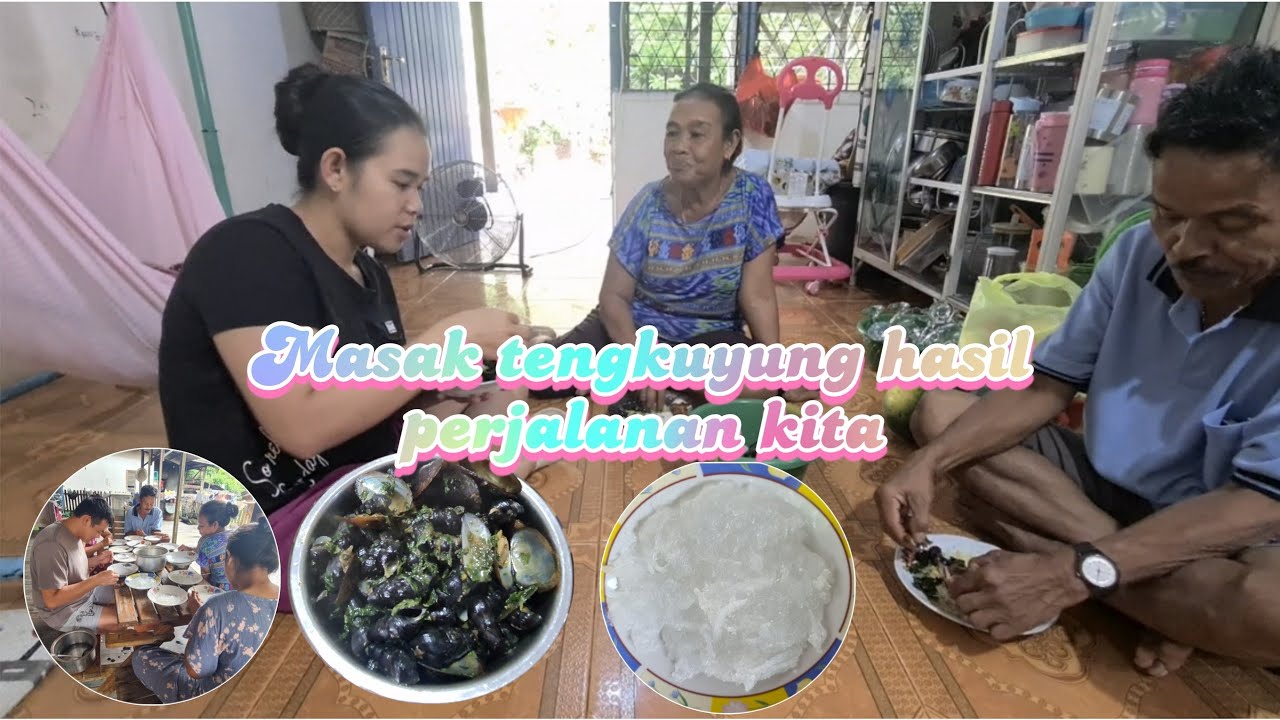 Masak tengkuyung// lanjut bersihkannsarang walet untuk makan sendiri