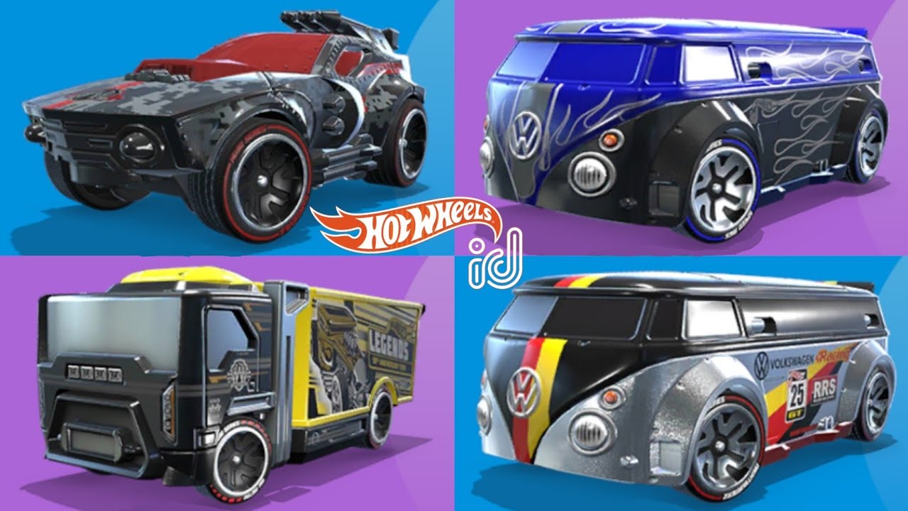 Hot Wheels id - Unlocked Car Sting Rod II and Volkswagen T1-GTR