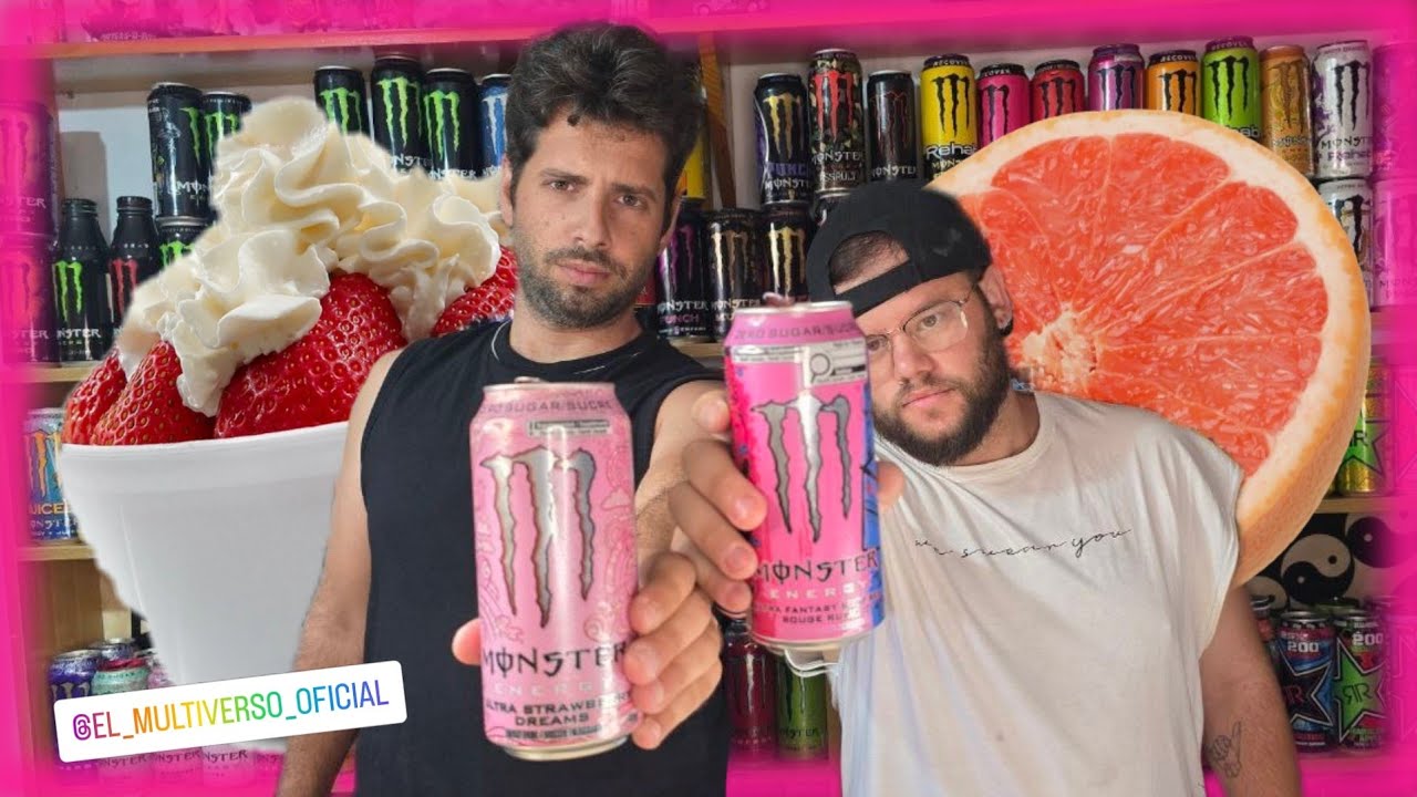 Monster Ultra Fantasy Rubi Red y Monster Ultra Strawberry Dreams ft El Multiverso