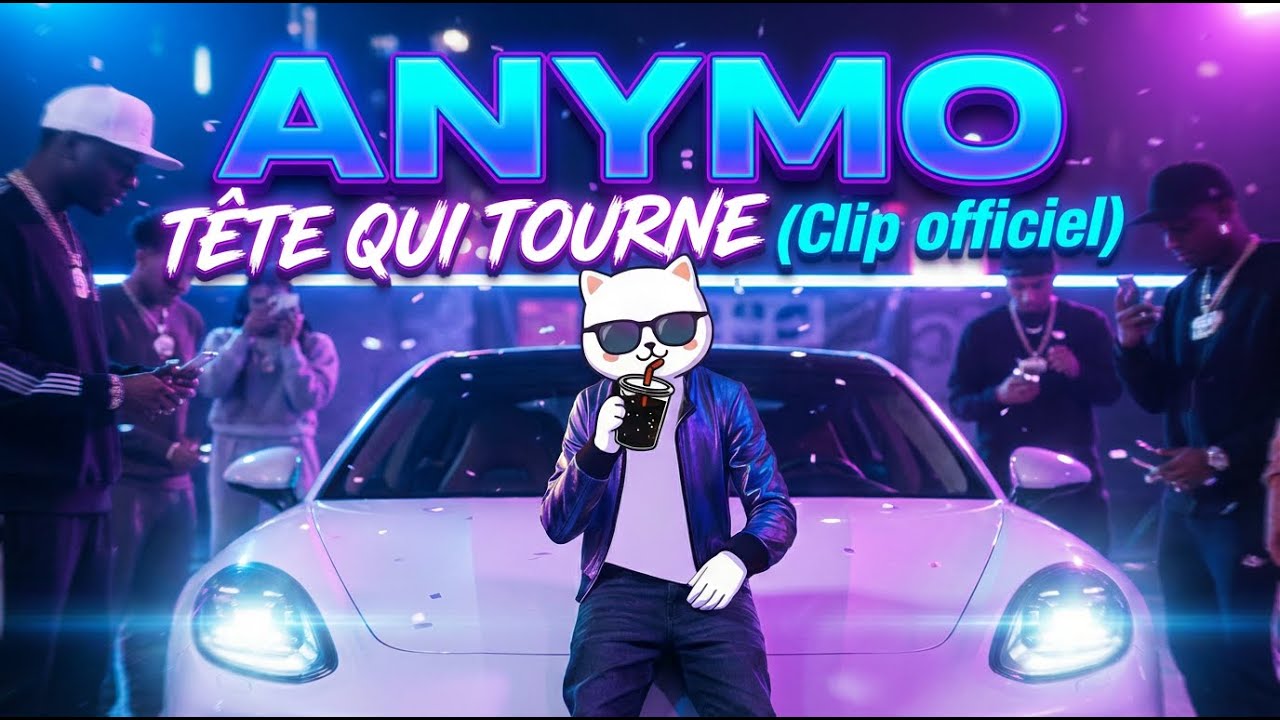 ANYMO - T&ecirc;te qui tourne (Clip officiel)
