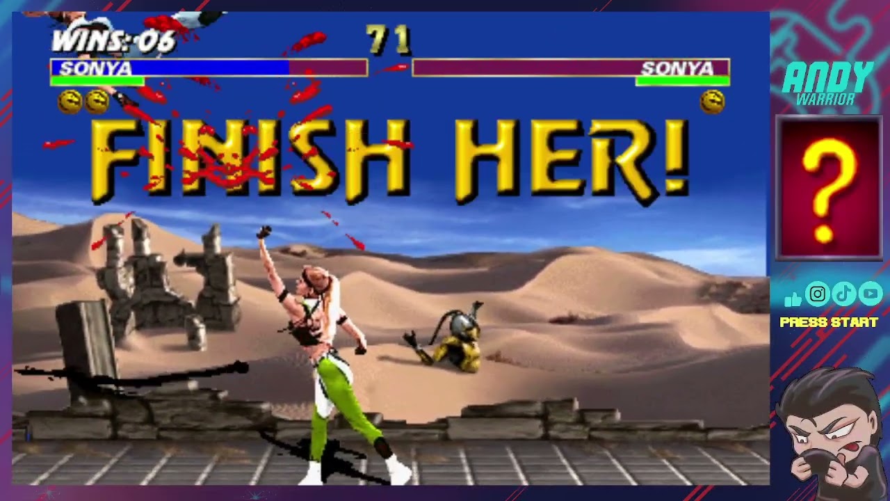 Retrogaming | Ultimate Mortal Kombat 3 - Sonya (Arcade) #mortalkombat