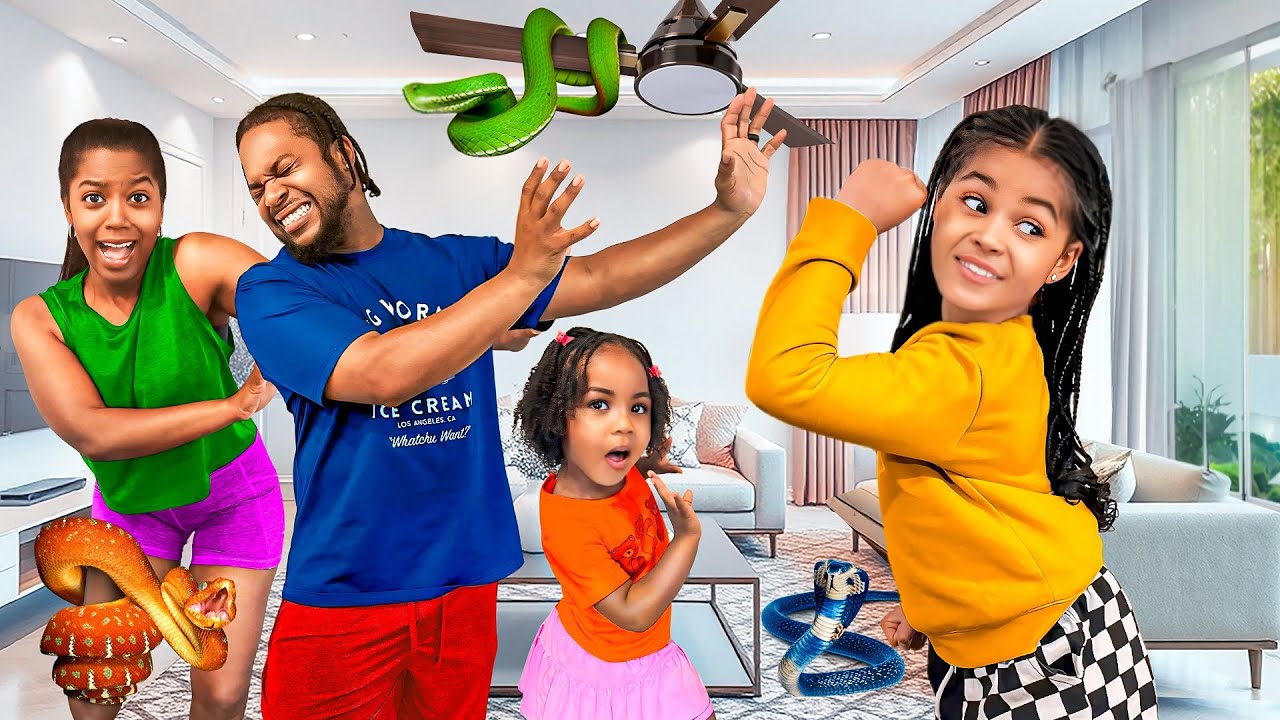 We FOUND SNAKES In Our Home And Got BITTEN 😱 🐍