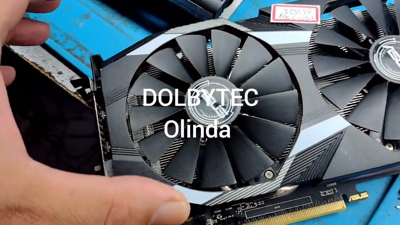 Reparo de uma Rx580 em curto!