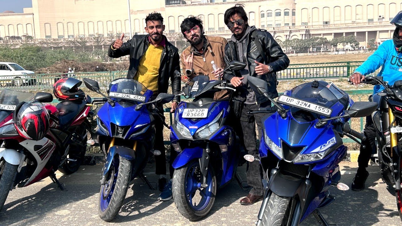 Bade dino baad hui mafia style me Yamaha bike ride