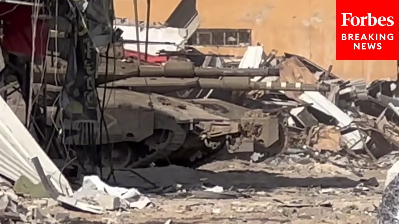 Israeli Tanks Open Fire In Streets Of Rafah Amid Israel-Hamas Ceasefire