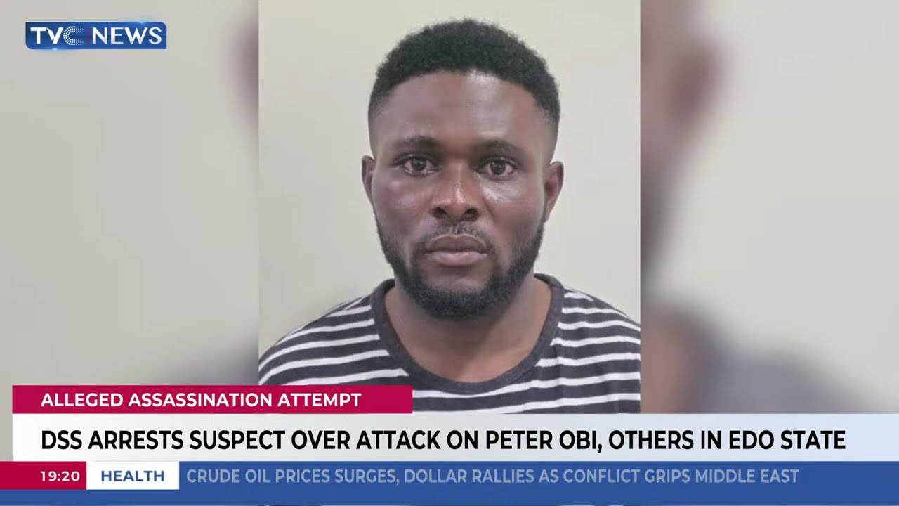 DSS Arrests Suspect Over Attack On Peter Obi, Others In Edo State