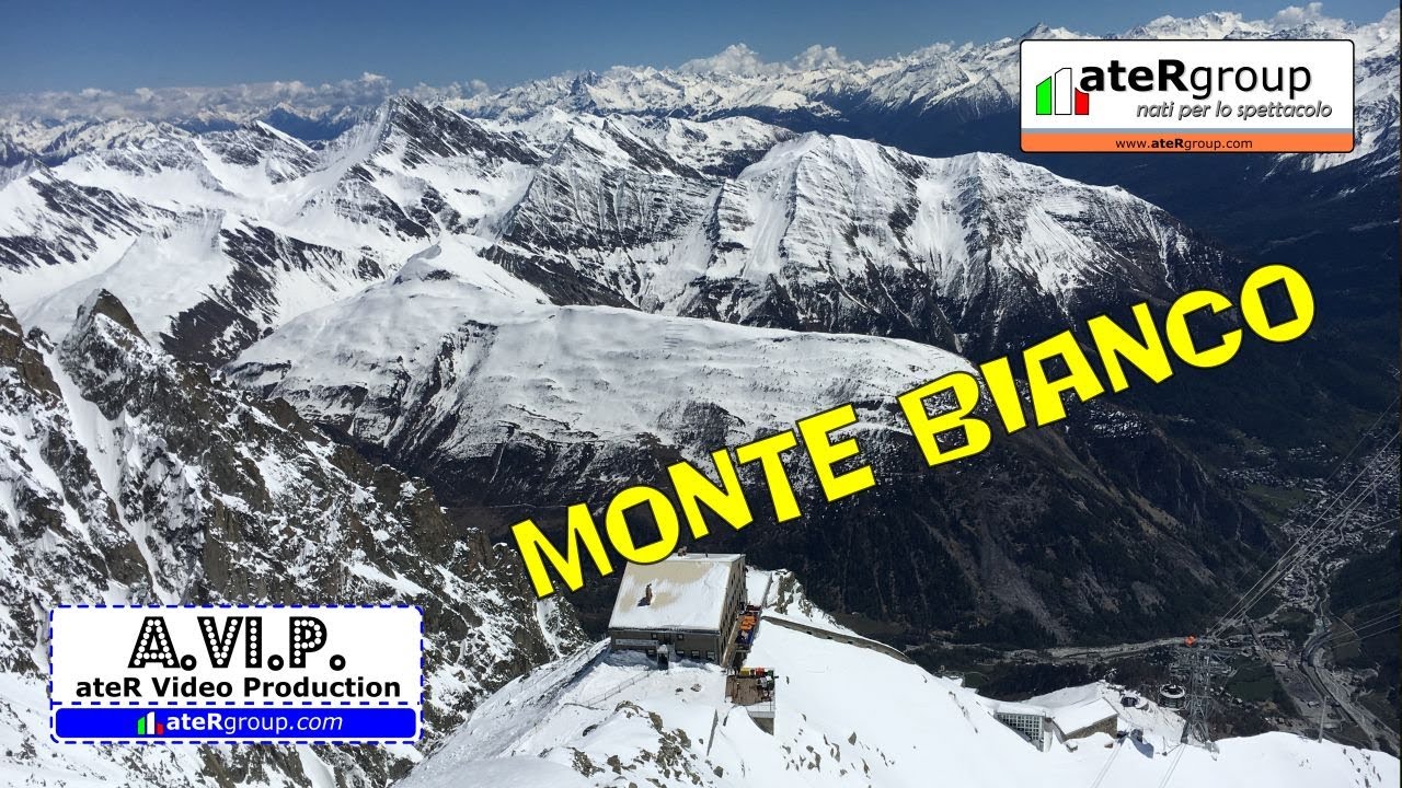 Panoramiche dal Monte Bianco (Punta Helbronner)