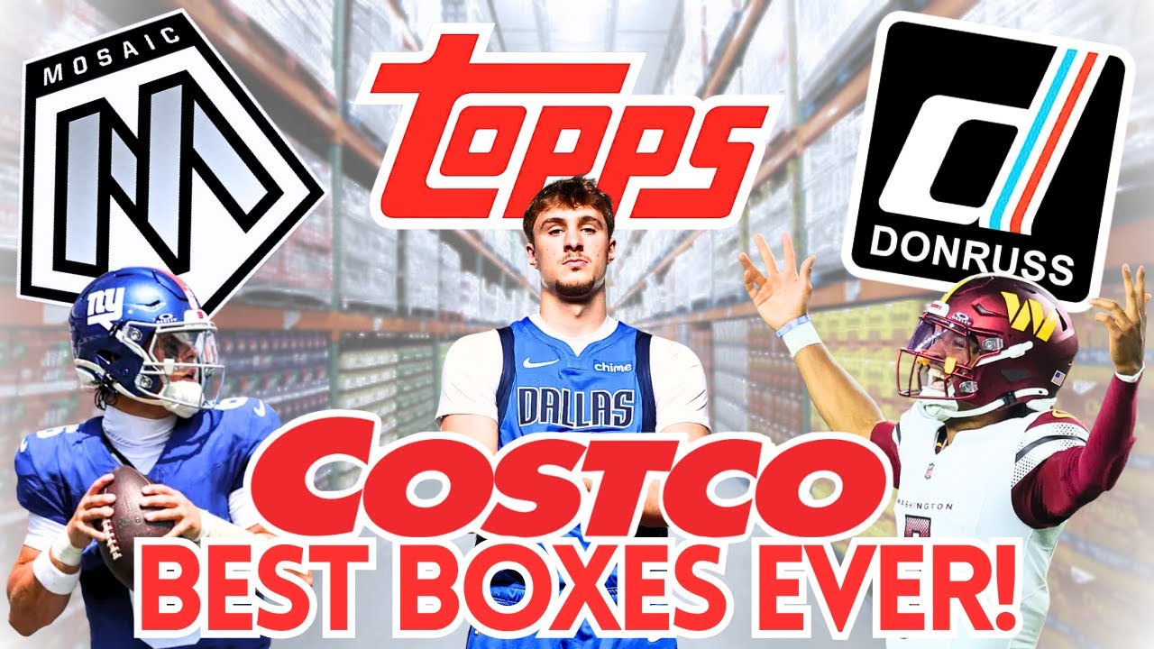 OUR BEST RETAIL RIP EVER! Multiple CASE HITS from Mosaic, Donruss & Topps Costco Bundle Boxes!
