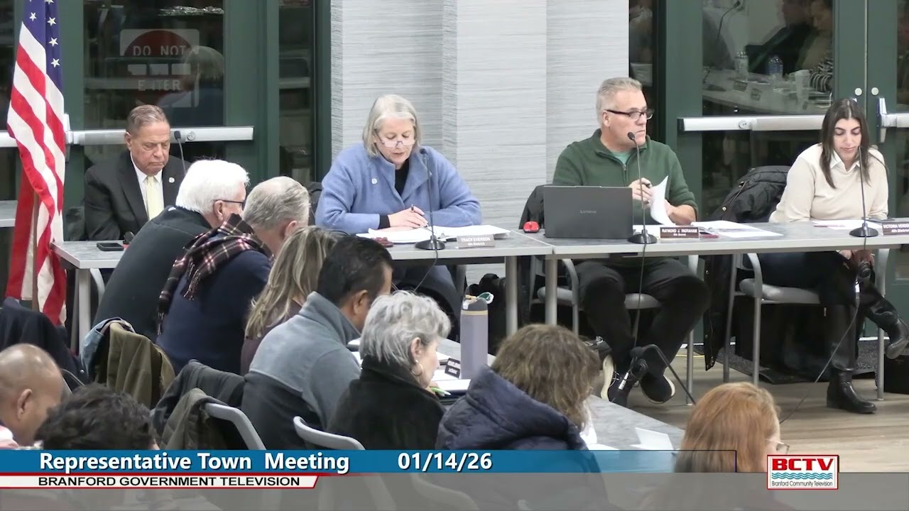 Representative Town Meeting 01/14/2026