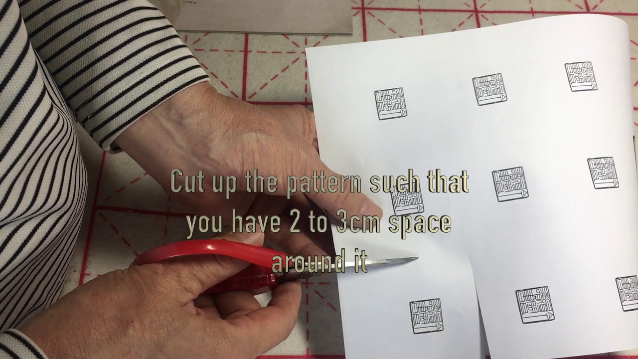 篆刻 磨石 及 用指甲油把印稿上石  How to prepare the transfer of pattern on to a stone for carving