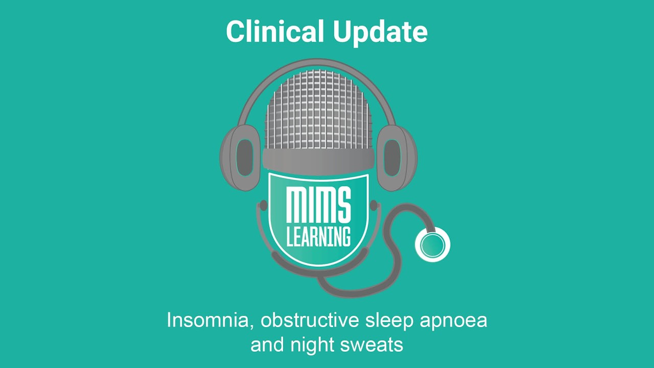 Insomnia, obstructive sleep apnoea, and night sweats