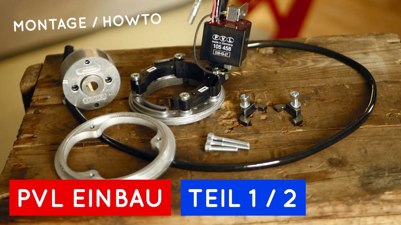 Simson PVL Zündung Teil 1/2 🔧 EINBAU-ANLEITUNG