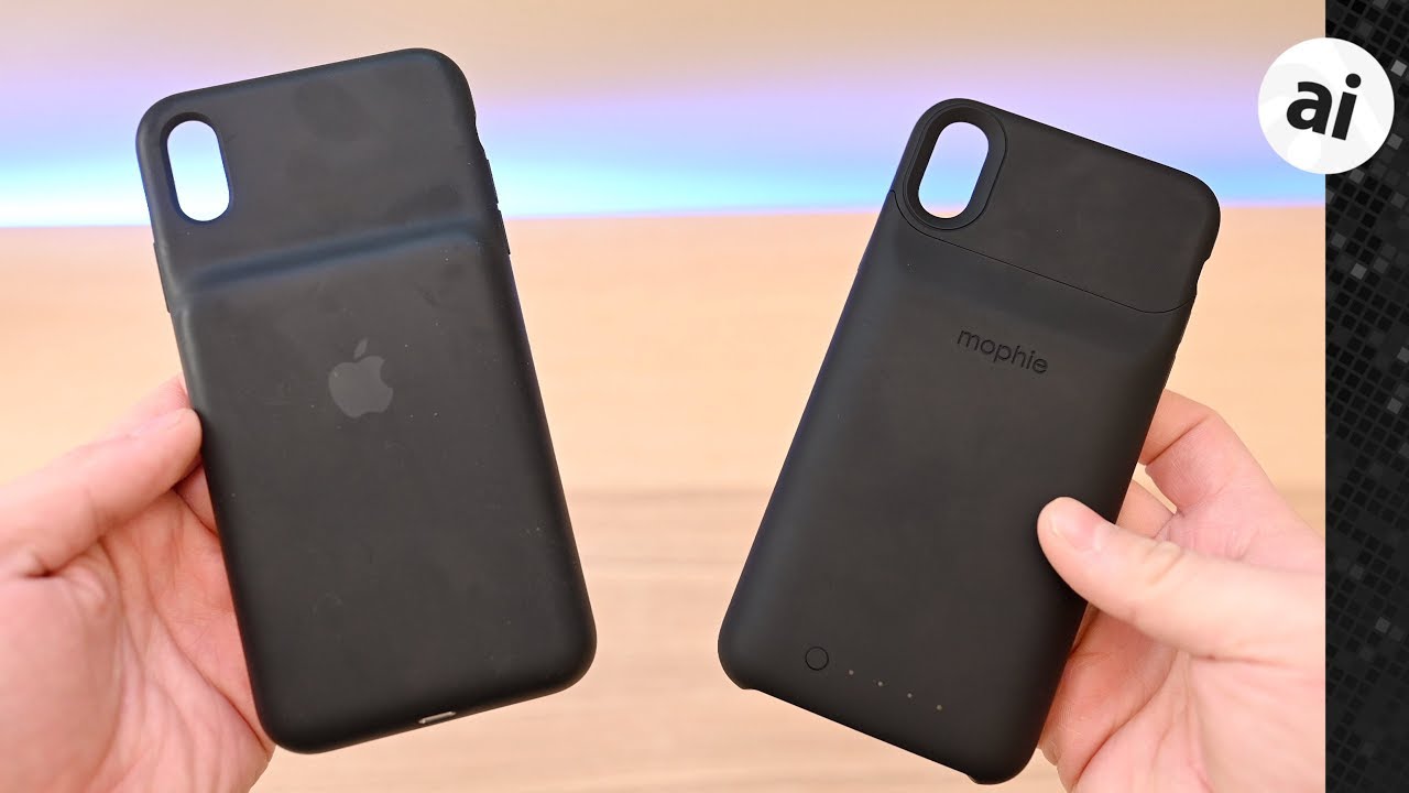 Compared: Apple's Smart Battery Case VS Mophie Juice Pack Access