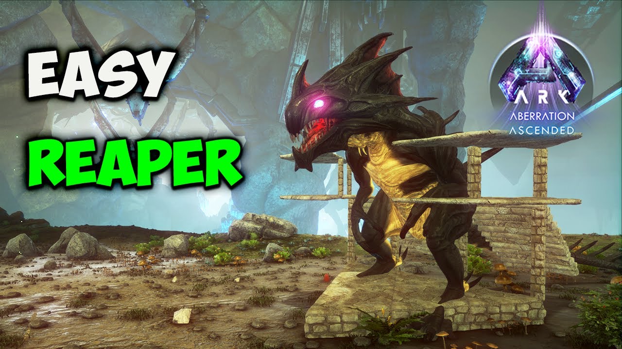 Как легко поймать и приручить Королеву Жнецов в ARK Ascended Aberration