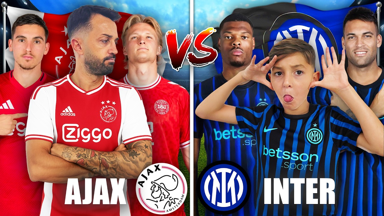 FIGLIODIEGO BATTE PAPAANTONIO A FIFA, INTER VS AJAX !