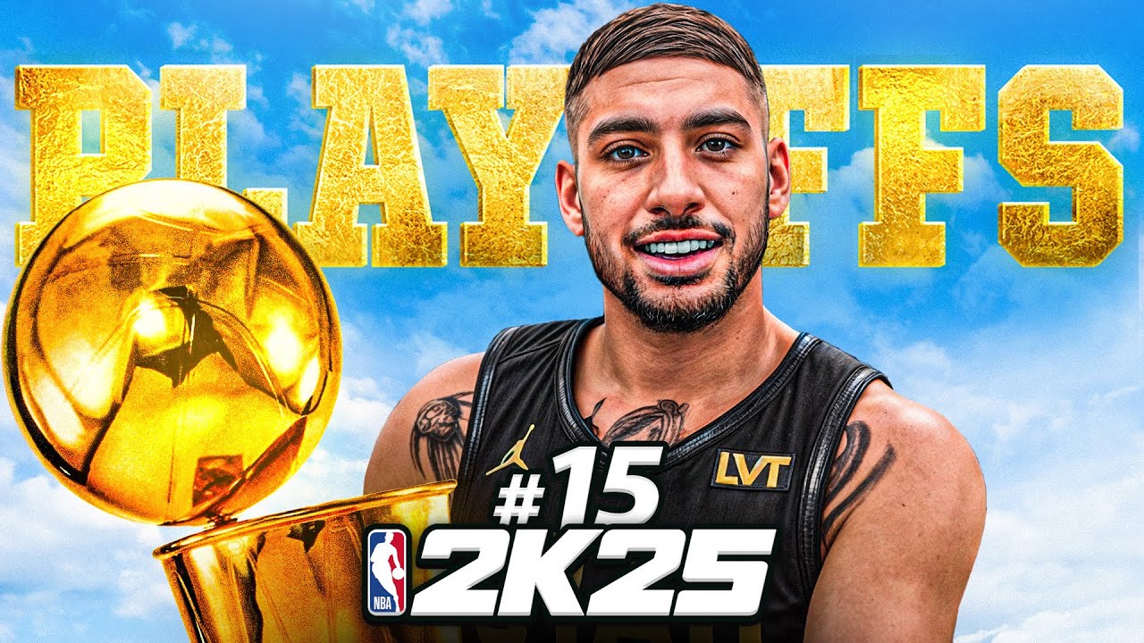 NOSSA ESTREIA NOS PLAYOFFS | NBA 2K25 MyCareer (Ep.15)