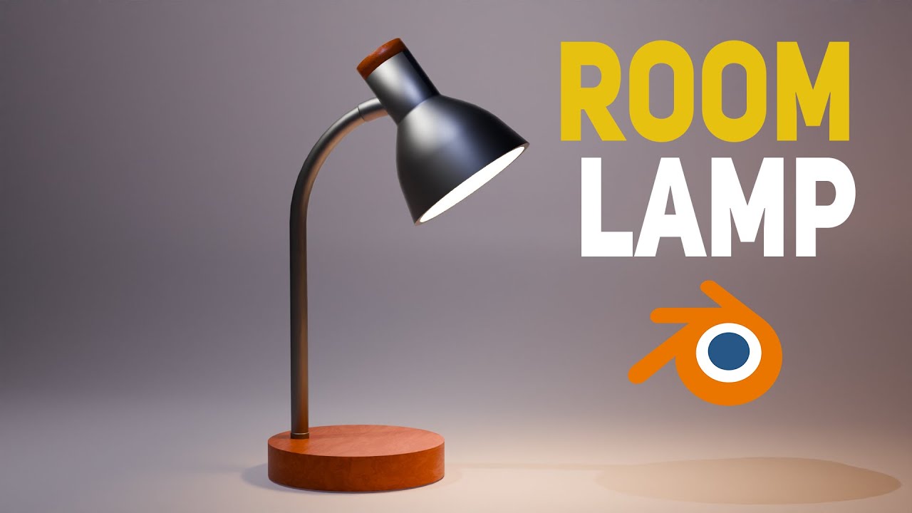 How to modeling a room lamp in blender