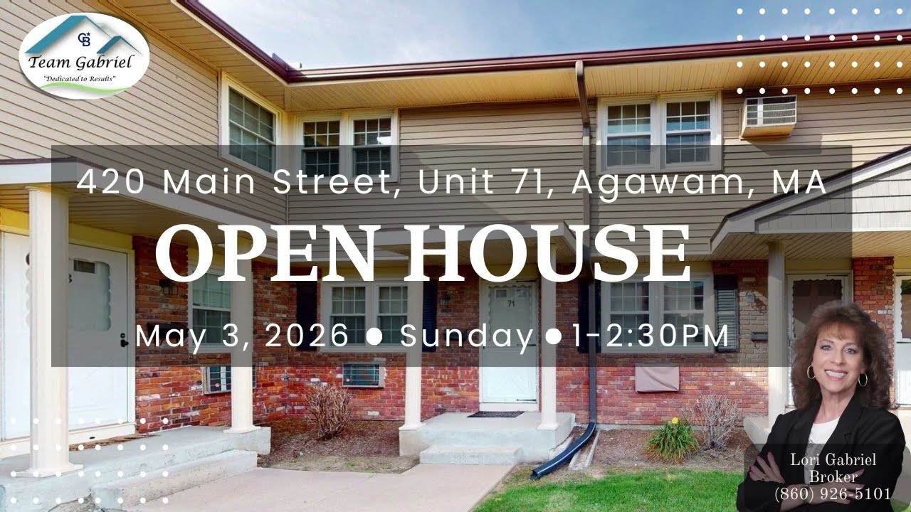 Team Gabriel | Open House | 420 Main Street, Unit 71, Agawam, MA 0100