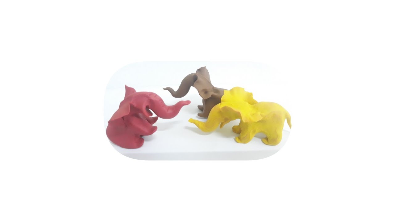 How to Make Clay Elephant