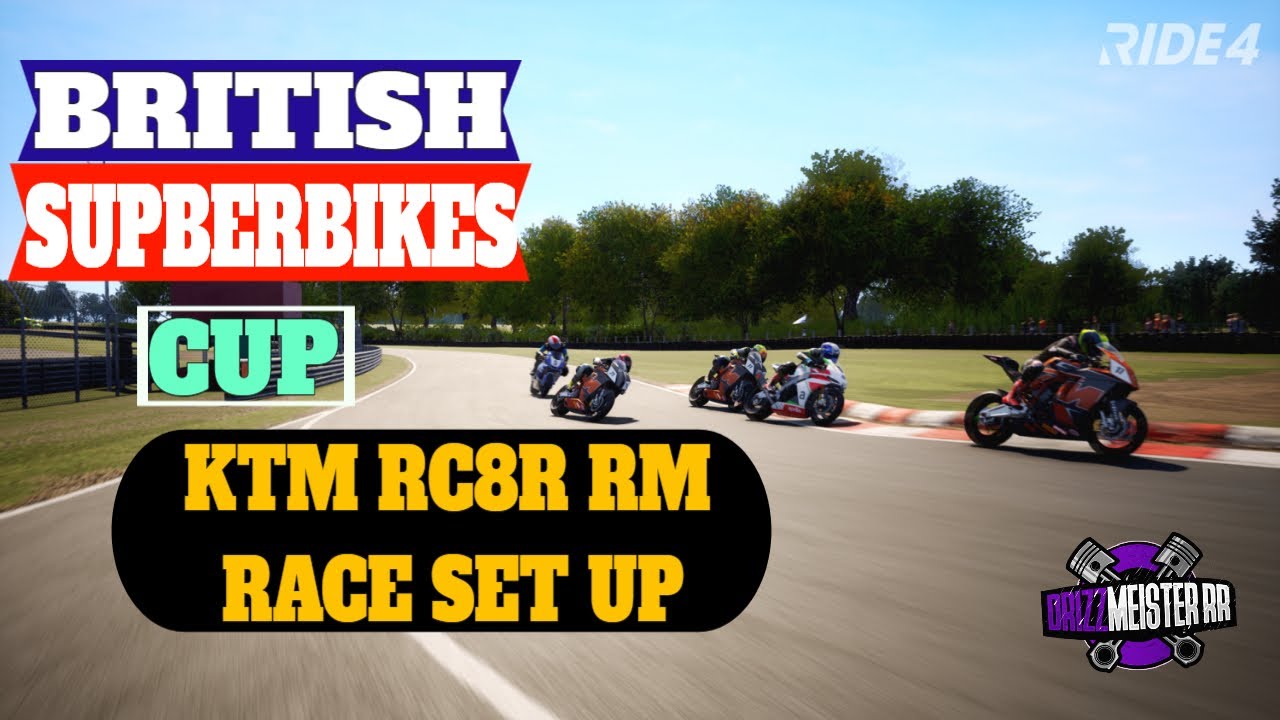 Ride 4 Oulton Park British Superbikes Cup & KTM RC8R RM Race Set Up