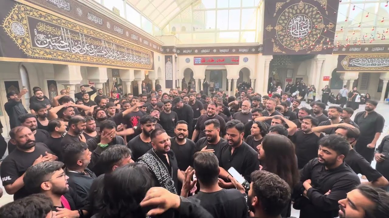 Jahan may Qaid hoon Baba barra Andhera hay ||16 Saffar 1446 || Harram e Aqdas Paak Bibi Sakina swt