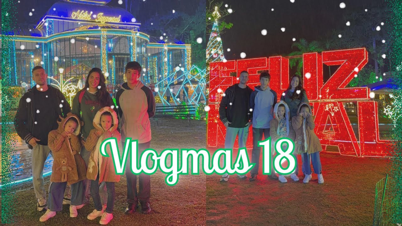 VLOGMAS 18 ✨ Vale Encantado de Petrópolis e clima de Natal