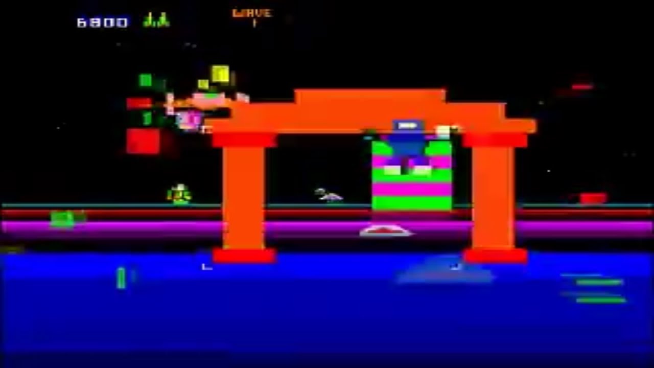 Blaster - Arcade - Williams Video Game 1983