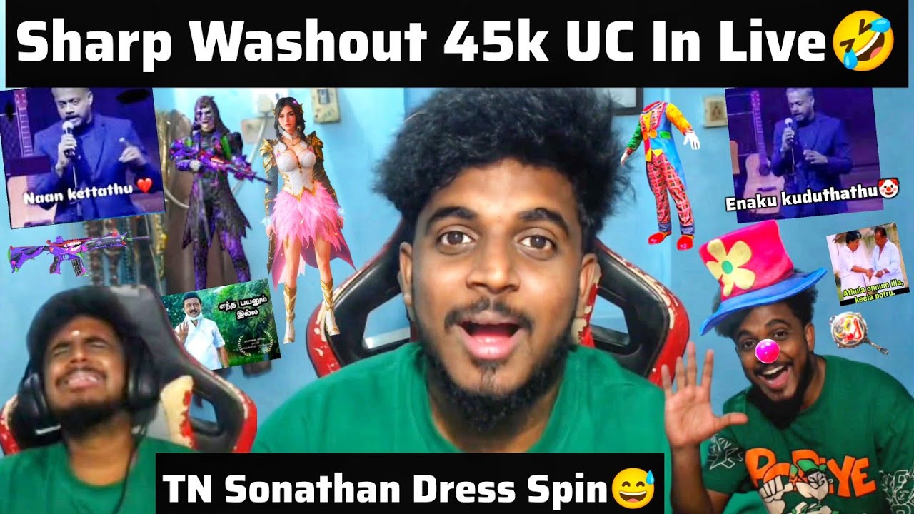 Sharp Crate Opening 45k UC in Live🔥|Funnum இருக்கு Spinum இருக்கு🤣|Must watch 💯#ravensharp