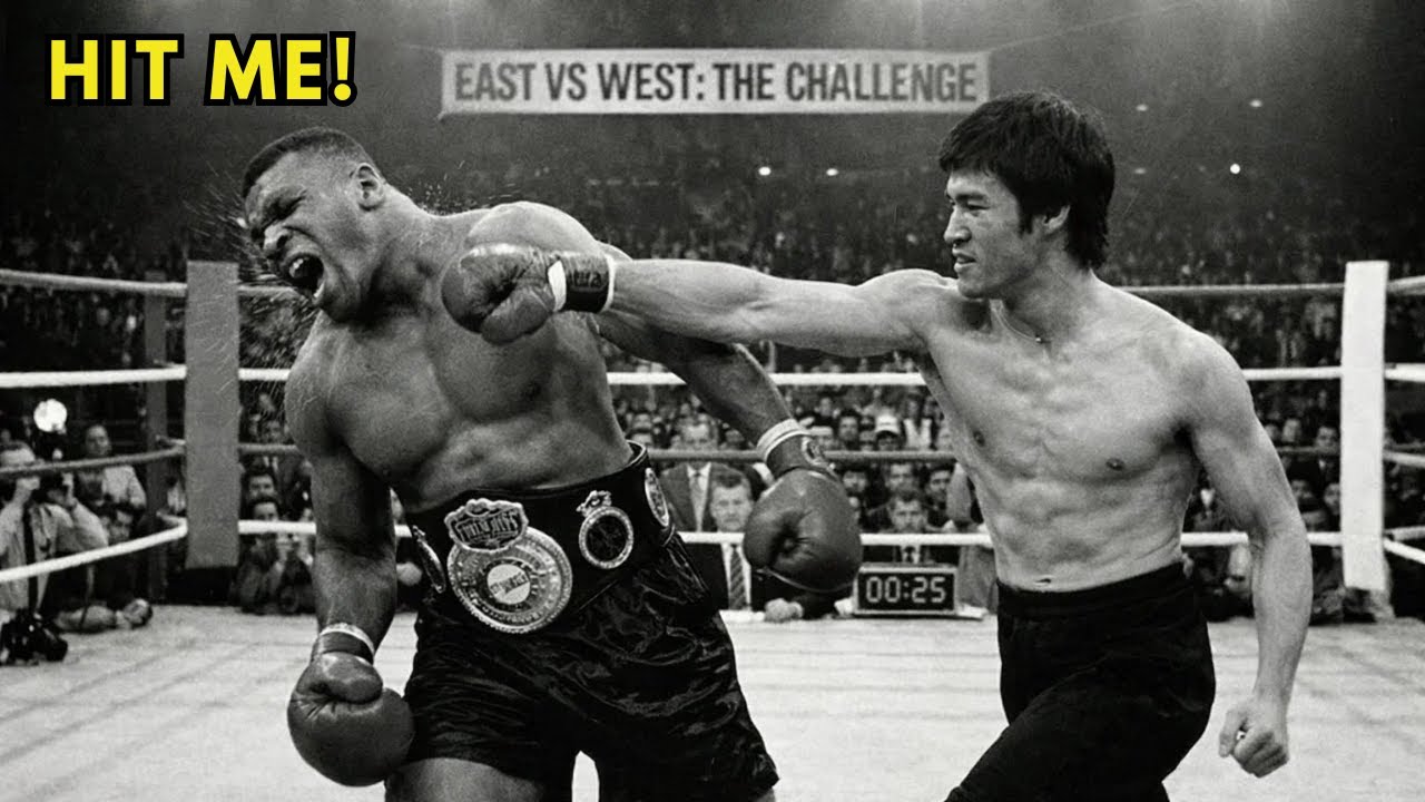 Bruce Lee Was Challanged By Mike Tyson Said 'Hit Me Let's See' — 4 Seconds Later Made History