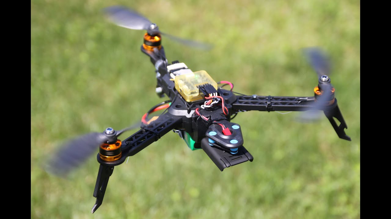 Quanum Trifecta Mini Foldable Tricopter Frame:  Maiden Flight & PID tuning