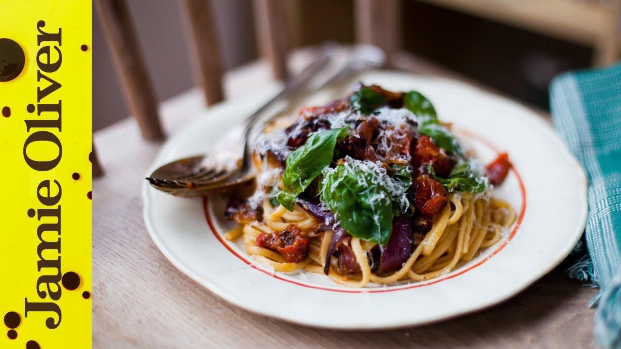 Smashed Tomato Pasta with Donal Skehan