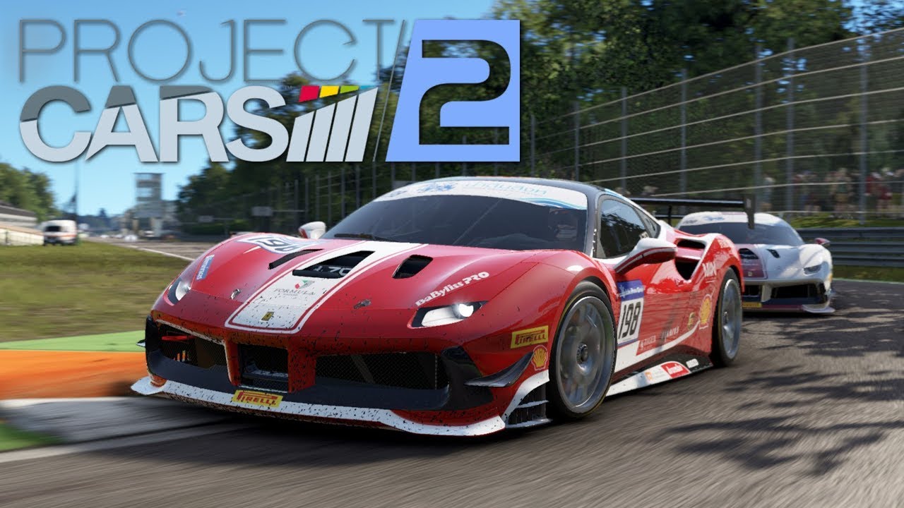 Project Cars 2: Эпическая гонка с Ferrari 488 Challenge Monza