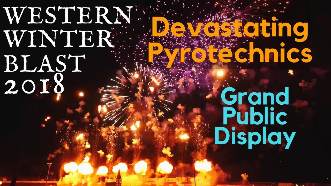 【4K】WWB 2018 - Grand Public Display by Devastating Pyrotechnics