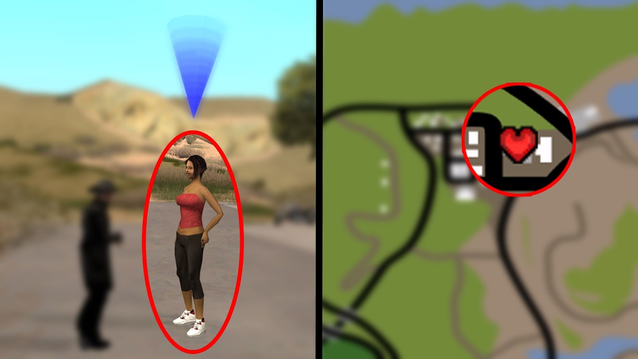Secret Girlfriend Location in GTA San Andreas | Part 1