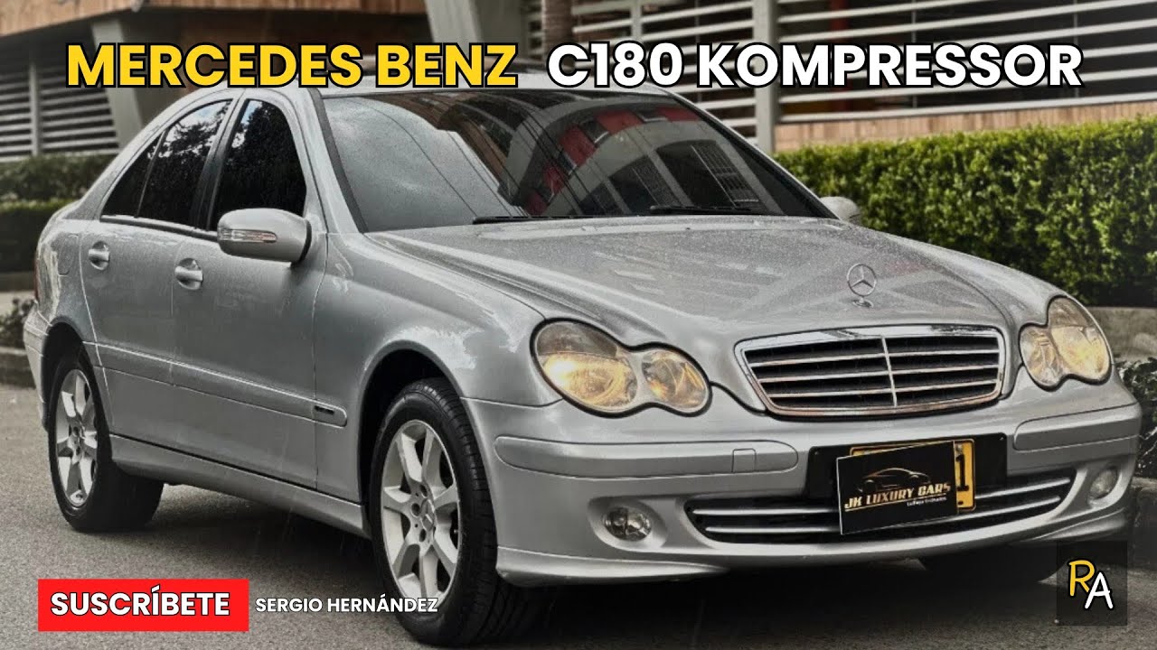 Mercedes-Benz C180 Kompressor|Lujo y Rendimiento en un Sedán Compacto|Recomendando Carro por Carro