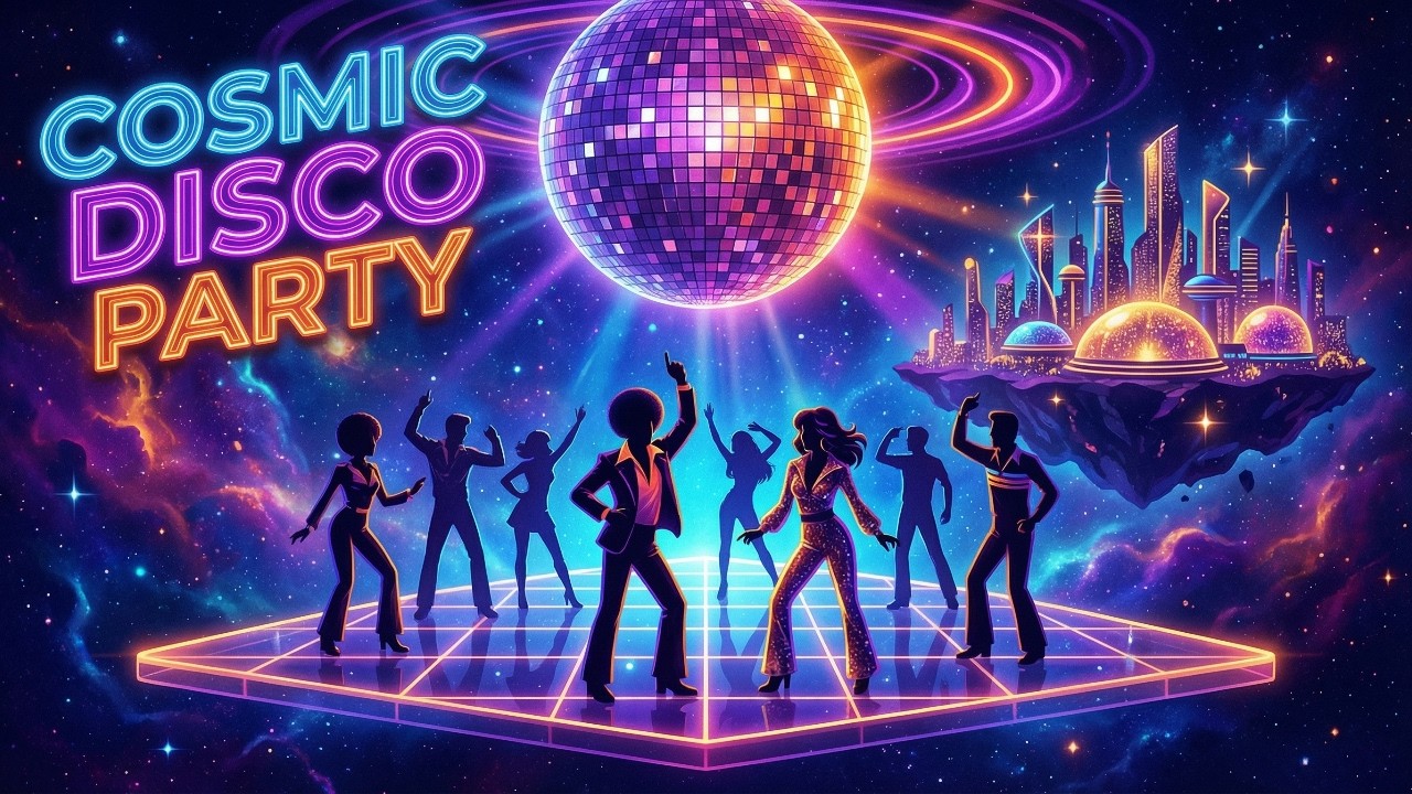 Feel Good Nu-Disco Mix  | Groovy Retro Disco Party Vibes